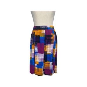 LulaRoe elastic waist plaid skirt